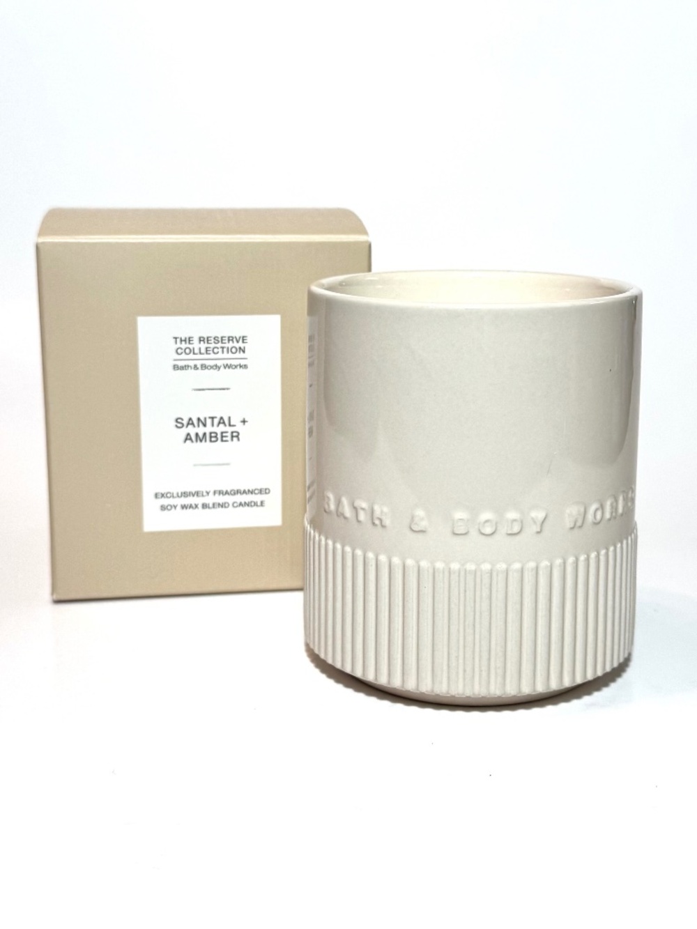 SANTAL & AMBER Single Wick Candle